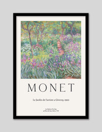The Artist's Garden at Giverny - The Good Poster Co. - Paper Size : 29.7 x 42.0 cm A3
