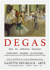 The Ballet Class Exhibition - The Good Poster Co. - Paper Size : 29.7 x 42.0 cm A3