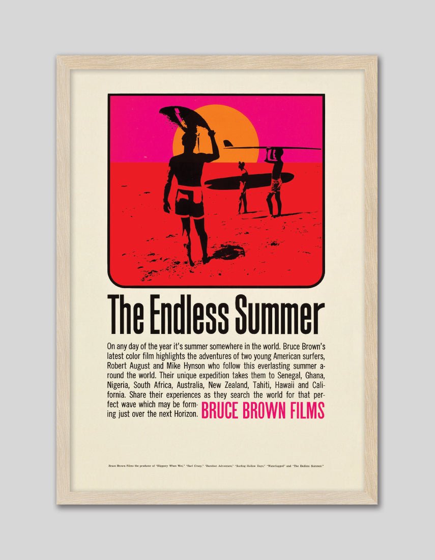 The Endless Summer - The Good Poster Co. - Paper Size : 29.7 x 42.0 cm A3