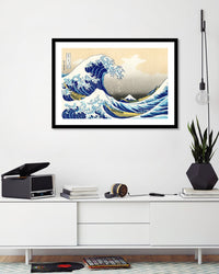 The Great Wave off Kanagawa - The Good Poster Co. - Paper Size : 29.7 x 42.0 cm A3