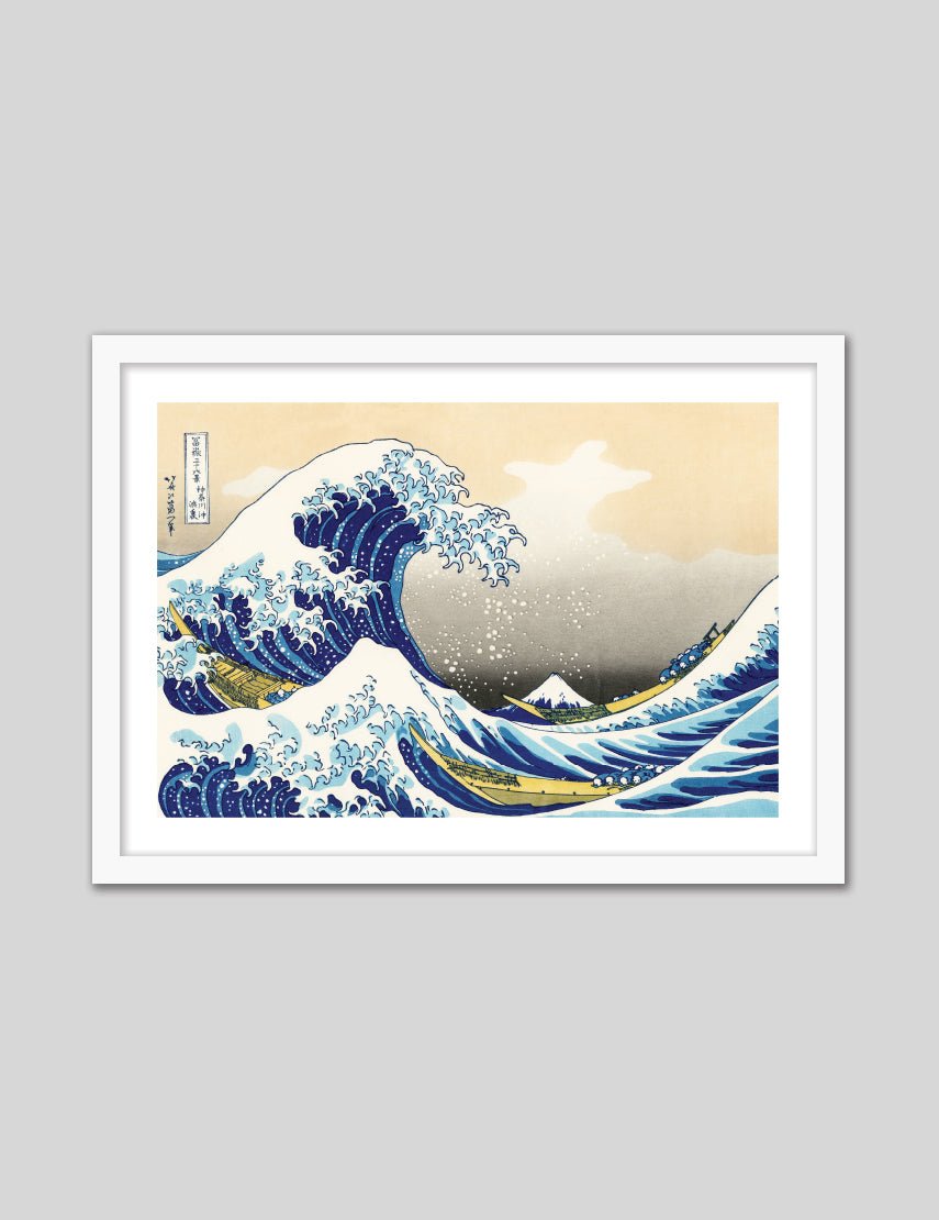 The Great Wave off Kanagawa - The Good Poster Co. - Paper Size : 29.7 x 42.0 cm A3