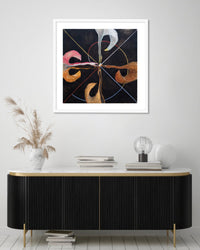 The Swan No.7 - The Good Poster Co. - Paper Size : 40.6 x 40.6 cm