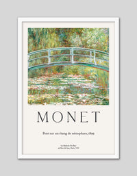 The Water Lily Pond - The Good Poster Co. - Paper Size : 29.7 x 42.0 cm A3