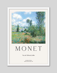 View of Vetheuil - The Good Poster Co. - Paper Size : 29.7 x 42.0 cm A3